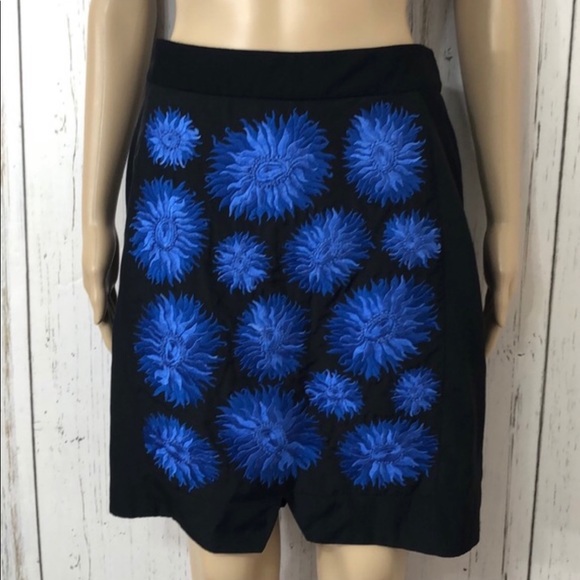 Anthropologie LEIFSDOTTIR  Embroidered Skirt - Picture 12 of 13